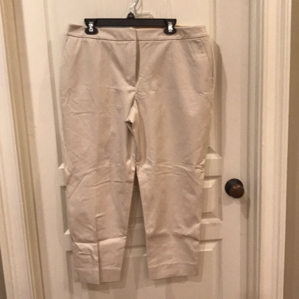 NEW WITH TAGS TALBOTS HAMPSHIRE ANKLE PANTS